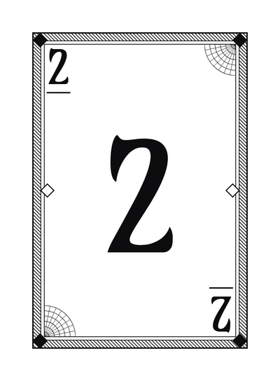 Card face: 2