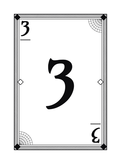 Card face: 3