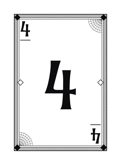 Card face: 4