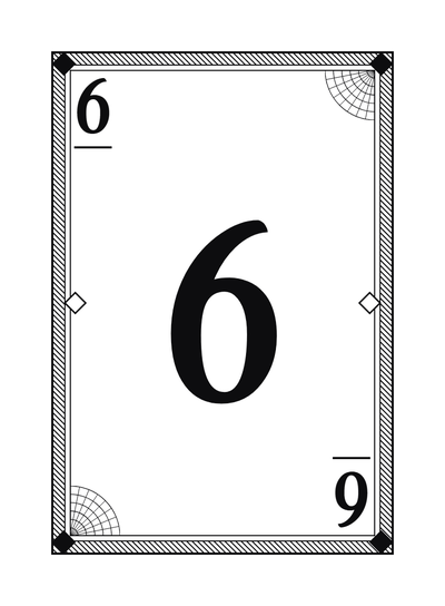 Card face: 6