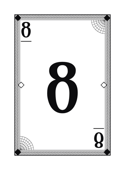 Card face: 8